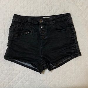 Free people black shorts size 29